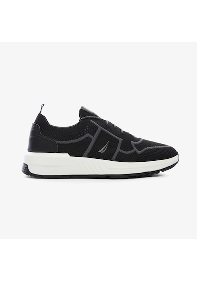 Nautica Nautıca Erkek Siyah Sneaker Düz Nt358t Siyah