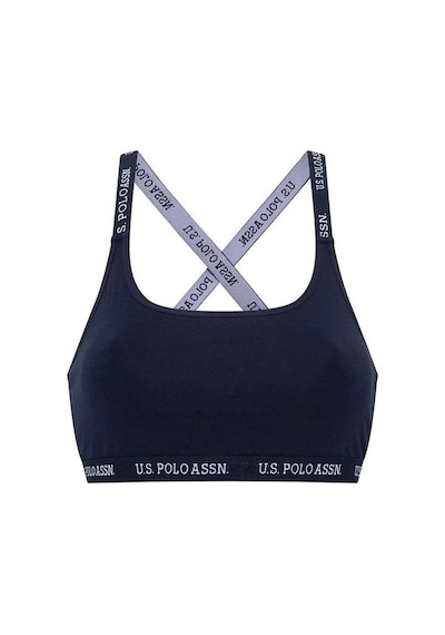 U.S. Polo Assn. Kadın Lacivert Çapraz Askılı Büstiyer 66117
