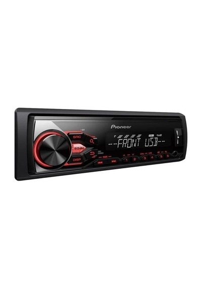 Pıoneer Mvh-181ub Oto Teyp Usb Kumanda Radyo Aux App Kontrol Çıkarılabilir Başlık Digicom Garantili