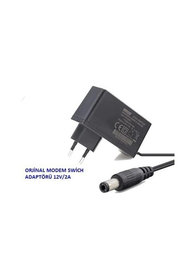 MOSO 12V 2A Switch Mode Adaptör  2 Amper Modem adaptörü