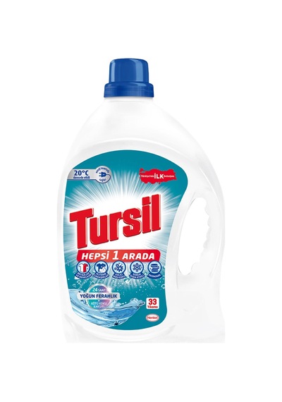 Tursil Jel 33 Yıkama 2,14 Lt Leylak Ve Yoğun Ferahlık 2 Li Set Diğer