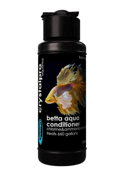 Crystalpro Betta Su Kremi 660 Galon - Konsantre Betta Balık Su Kremi, Klor Ve Amonyakı Nötralize Ediyor 4.5 Oz-125 M