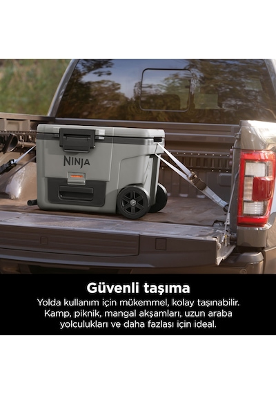 Ninja Frostvault Tekerlekli Cooler 42 Litre - Gri