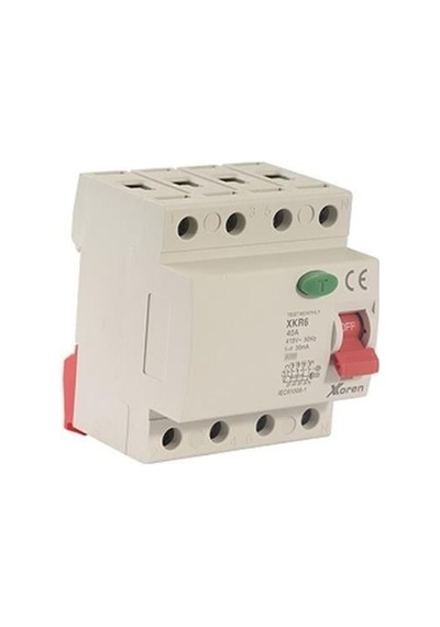 Kaçak Akım Koruma Anahtar Xkr3-4p 40a/30ma 3ka