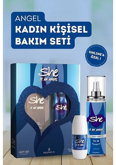 She Is An Angel Kadın Kişisel Bakım Seti