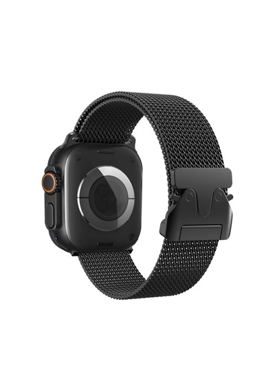 Mey İthalat Watch 42mm Milano Metal Kordon - Siyah Diğer