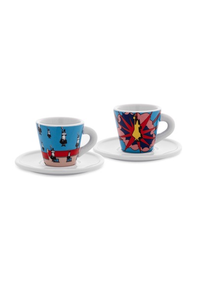 Bialetti 2li Fincan Seti Espresso Arte