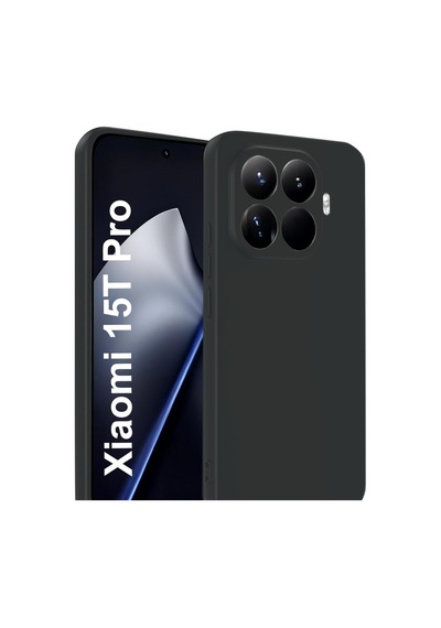 Xiaomi Mi 15t Pro Uyumlu First Silikon - Siyah