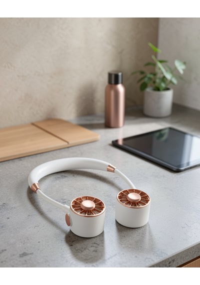 Katlanabilir Mini Vantilatör Usb Şarjlı 3 Kademeli Xuczb135boyunvantilatör-6