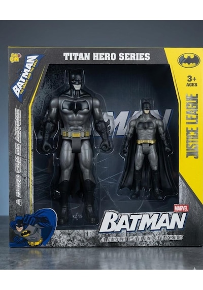 Batman: Şehrin Sessiz Muhafızı Özel Tasarım 2'li Figür Seti Batman