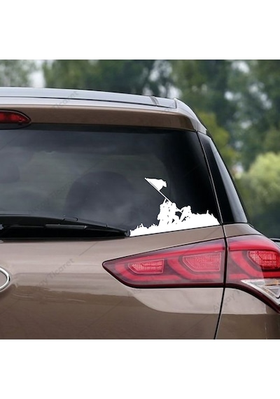 Asker Sticker Bayrak Sticker Komando Oto Sticker