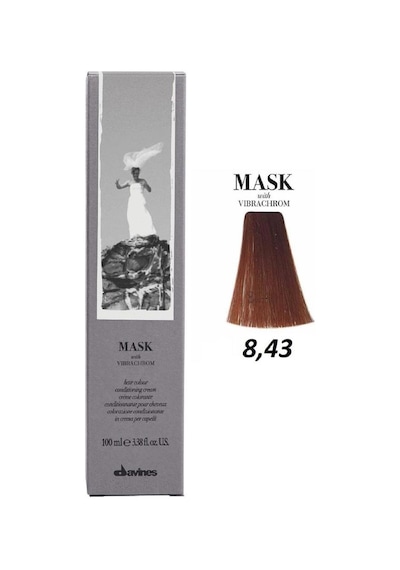 Davines Mask Vibrachrom 8,43 Açık Kumral Bakır Dore Saç Boyası 100 Ml