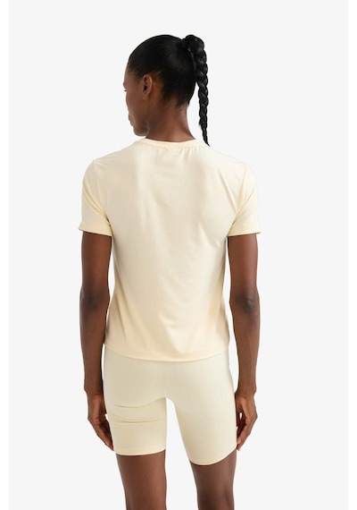 DeFactoFit Standart Fit Bisiklet Yaka Sporcu Kısa Kollu Tişört D2296AX25SPYL239