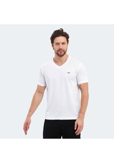 Slazenger KATRINA 5 li Set Erkek Beyaz - Siyah - Gri - Saks Mavi - Kırmızı Tişört Slazenger KATRINA 5 li Set Erkek Beyaz - Siyah - Gri - Saks Mavi - Kırmızı Tişört