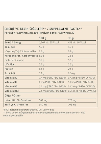 Clean Powders Lean Shake 600 Gr Çikolata