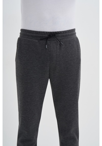 Cazador Slim Fit Viskon Karışımlı Pike Eşofman Altı Ant.melanj