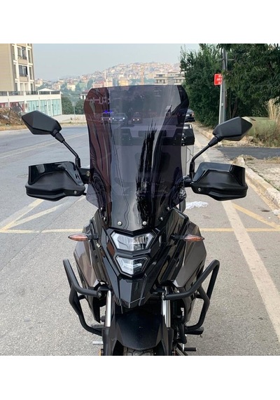 Motocam Sym Nht 200 Ön Cam 2023-2026 Model 50cm Siyah Renkli 4mm