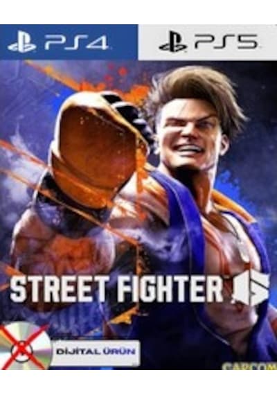 Street Fighter 6 Playstation 4-5 Uyumlu Dijital