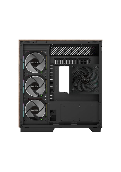 Fazeon F25 850w 80+ Bronze Full Modüler Gen5 Mesh 5x Argb Fanli Type-c Siyah Atx Gaming Kasasi