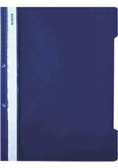 Leitz Telli Dosya Plastik Lacivert 50'li L-4189