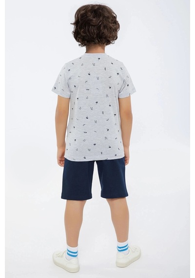 U.S. Polo Assn. U.s. Polo Assn Grimelanj Lacivert Erkek Çocuk Bermuda Takım Çok Renkli U.S. Polo Assn. U.s. Polo Assn Grimelanj Lacivert Erkek Çocuk Bermuda Takım Çok Renkli