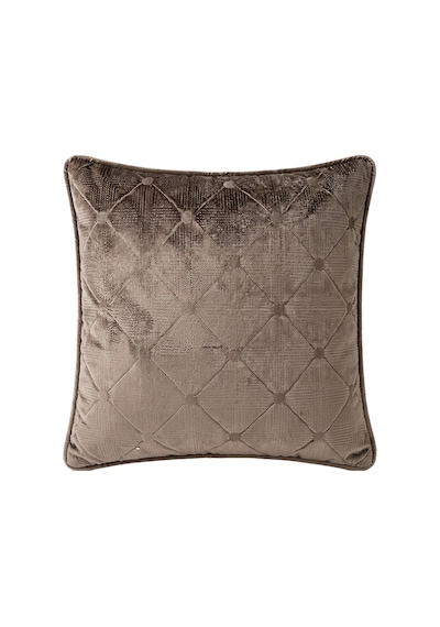 "héritage" Kadife Dokulu Kırlent Kılıfları - 45x45 Bronz