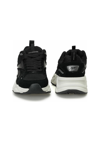 Reebok Charge Run Kalın Taban Fileli Sneaker Kadın Spor Günlük Ayakkabı Siyah