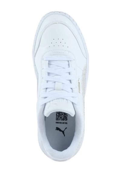 Puma 40606402 Carına Mıa Topcat Whıte Ivory Kadın Sneaker Beyaz