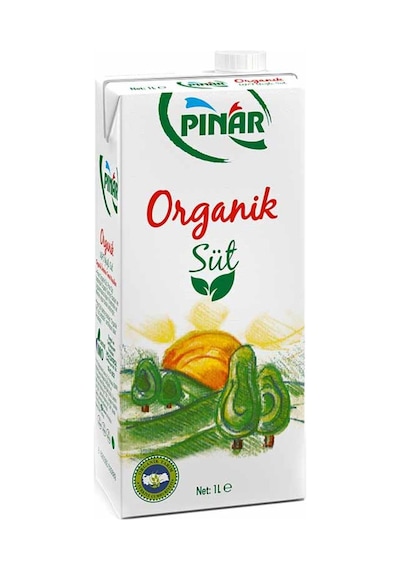 Pınar Organik Süt 1 Lt X 6 Adet