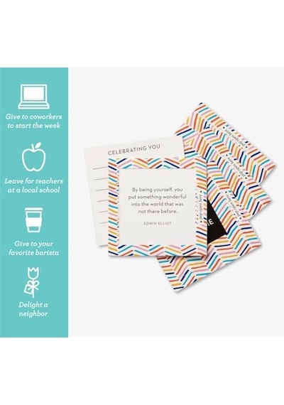 Compendium Thoughtfulls Pop-open Kartlar 4&apos Lü Paket - You&apos Re Awesome, You Matter, You&apos Re Wonderful, Yay You 120 Pop-open Kart, Her Birinin İçinde Farklı Bir Mesaj Bulunur 10675