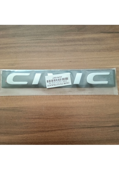 Honda Cıvıc Fc5 Bagaj Yazısı Civic Fc5 Bagaj Yazısı