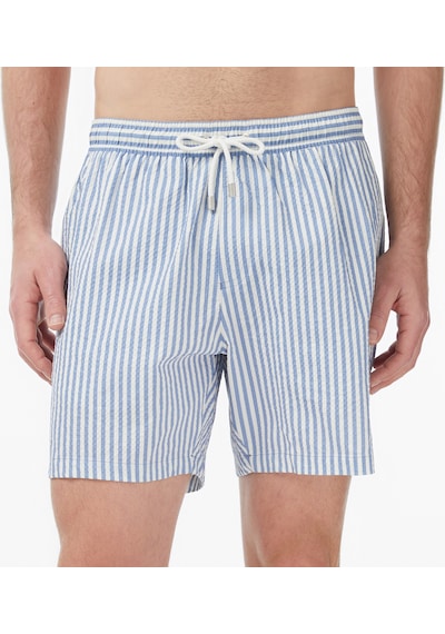Nautica Erkek Mavi Regular Fit Çizgili Deniz Şortuçizgilit65540t