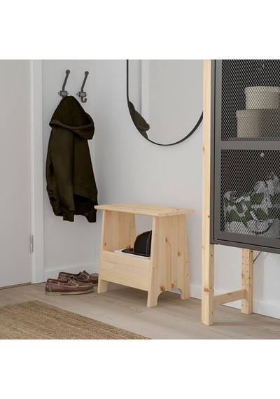 Ikea Perjohan Ahşap Tabure, Çam