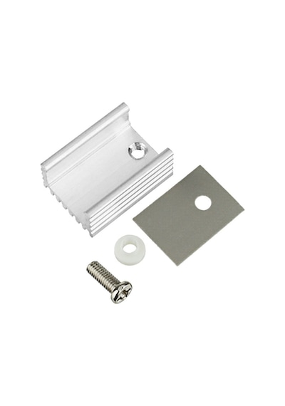 To220 Aluminyum Soğutucu Set Radyatör Entegre Transistör Mosfet Bjt Lm78xx Lm317 Irfxxx