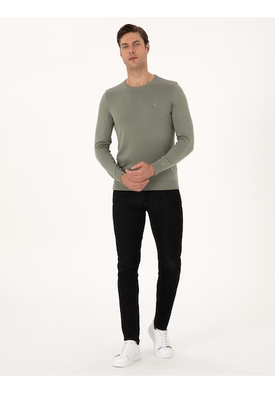 Pierre Cardin Erkek Açık Yeşil Kazak /triko 50315509-vr255 Açık Yeşil