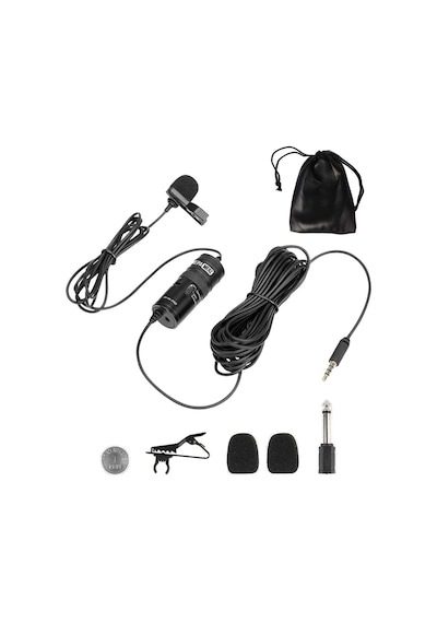 Hepa Merz HM1C Kamera Pc Telefon Android-Apple iOS Uyumlu Youtuber Yaka Mikrofonu