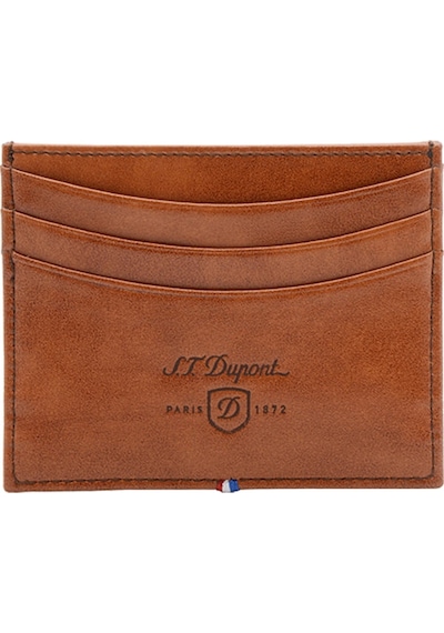 S.t. Dupont Derby Kahverengi Deri Cüzdan 180170 Kahverengi