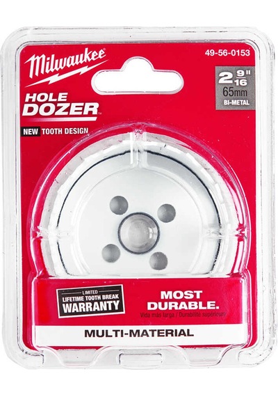 Milwaukee 65 Mm %8 Kobaltlı Bi-metal Endüstriyel Seri Panç