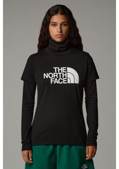 The North Face W Ss Easy Tee Kadın T-shirt SIYAH