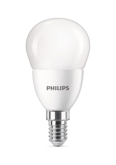 Philips Led 60w P48 E14 Sarı Işık Dim Edilmez Ampul Tekli Paket Çok Renkli