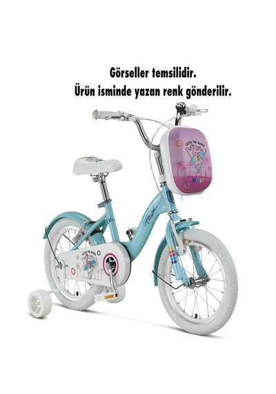 Ümit 1625 Hawaii Çantalı Kız Çocuk Bisikleti 16 Jant Sky Blue