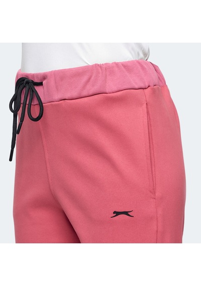 Slazenger VETERAN RBN Kadın Cepli Gül Eşofman Altı