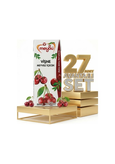 Meysu Nektar Vişne 27x200 Ml