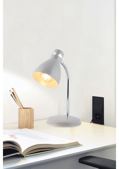 Nisaluce Modern Krom    Spiralli Masa Lambası