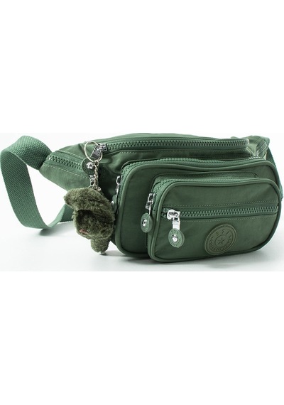 571 Collections Unisex Çok Cepli, Su Geçirmez, Çapraz Askılı Bel Çantası Freebag Yeşil Model: 571-7j