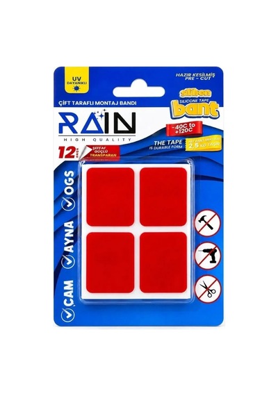 Rain Çift Taraflı Silikon Bant Hazır Kesilmiş Diğer