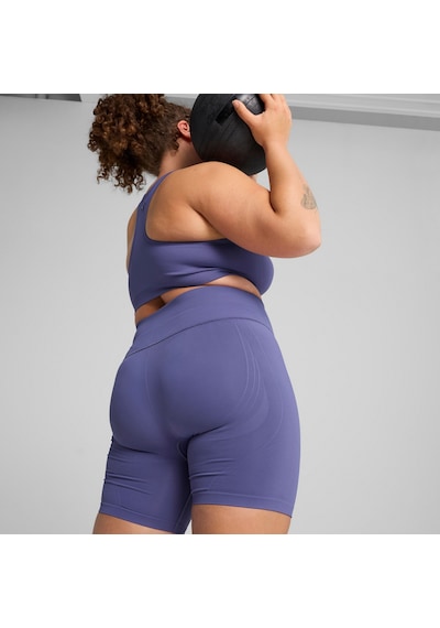 Puma Shapeluxe Seamless Bıker Şort Tayt 524386 46 Mavi