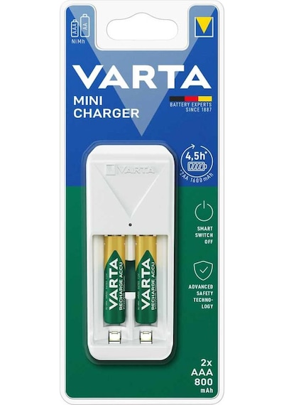 Varta 57656 AAA 2 x 800MAH Mini Charger