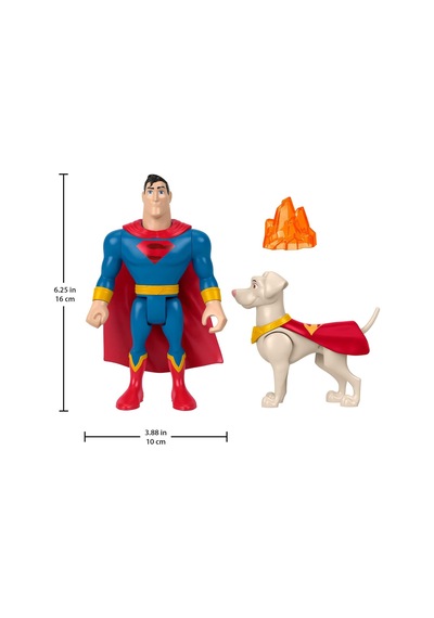 Dc Comics Imaginext Dc League Of Super Pets Kahramanlar Ve Hayvan