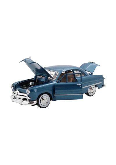 Motor Max 1:24 1949 Ford Coupe Model Araba Metal Diecast - Mavi